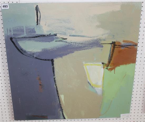 Modern oil on board